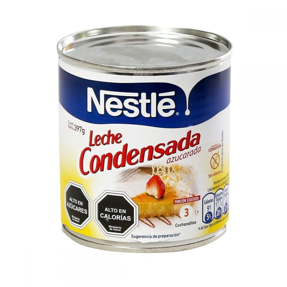 Nestle, Leche condensada 397 gr, Cod. 397 Distribuidora Santiago