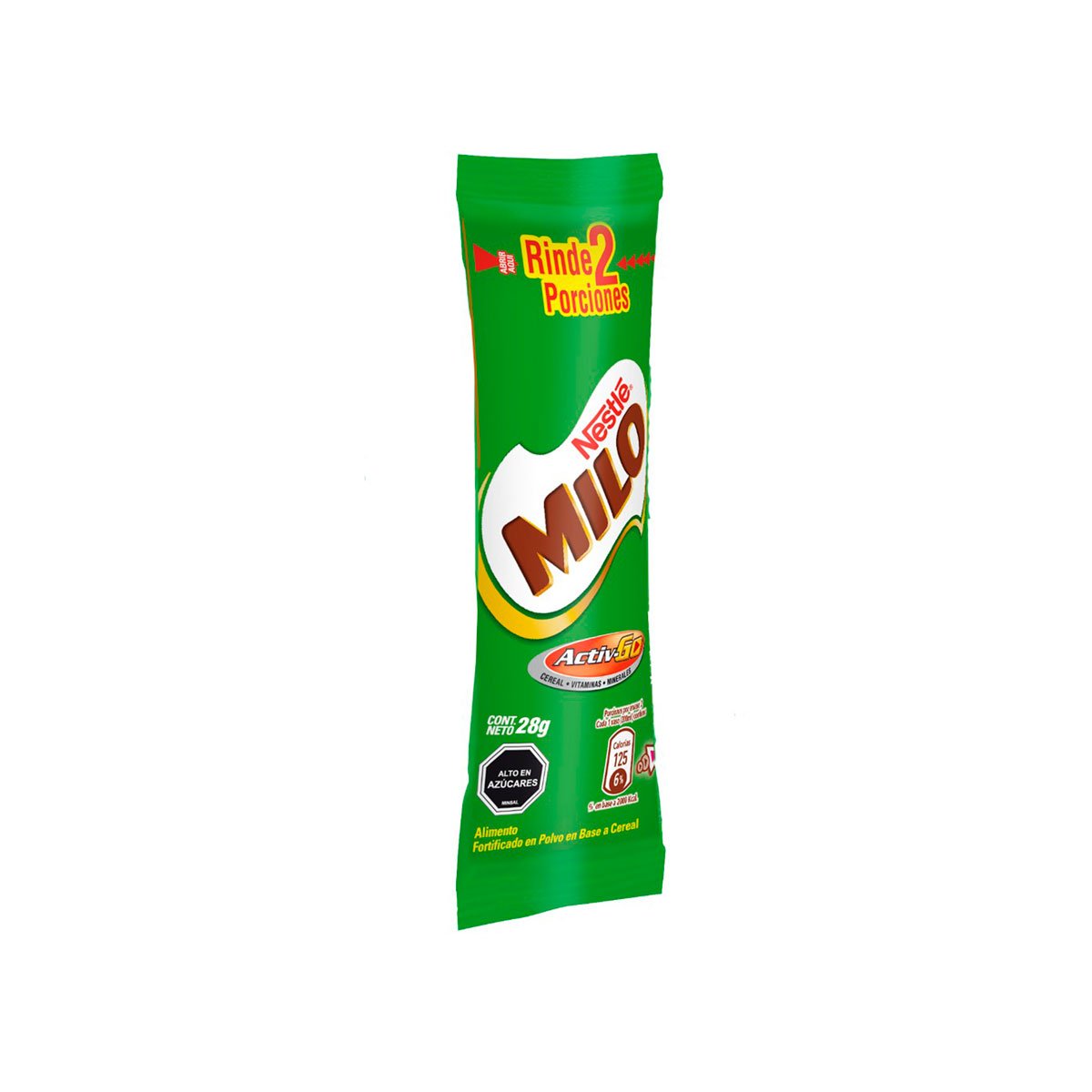 Nestlé, Milo Sachet 28 g, Pack 10 unidades, Cód. 1187 Distribuidora
